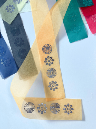 Ruban Danggi Coréen – Accessoire Cheveux et Sac