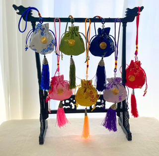 Pochette porte-bonheur Bokjumeoni coréenne