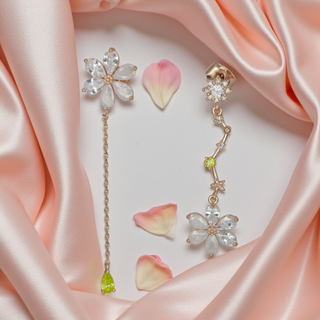 Boucles d'oreilles ' Brise de Cerisier '