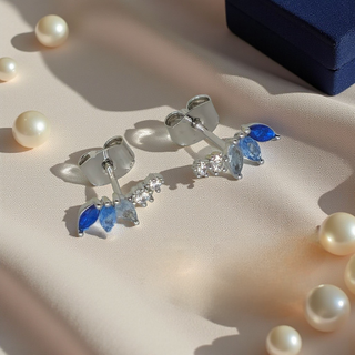 Boucles d'oreilles ' Cristal Intemporel '