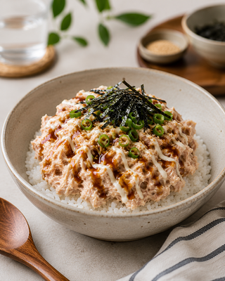 Recette de Tuna Mayo Rice Bowl coréen – PDF anglais à télécharger