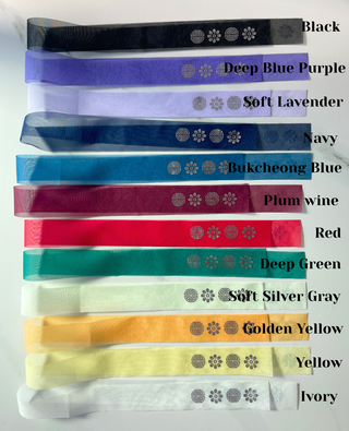 Ruban Danggi Coréen – Accessoire Cheveux et Sac