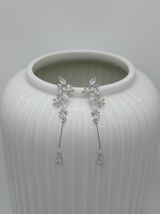 Boucles d'oreilles ' Larme de flocon de neige ' - La Bouclette