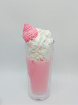 Bougie coréenne - Lait Fraise et Chantilly - La Bouclette