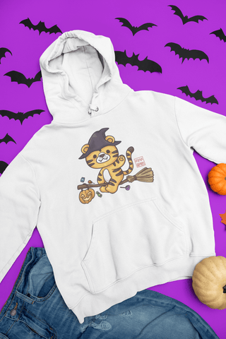 HALLOWEEN TIGER HOODIE - La Bouclette