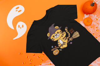 HALLOWEEN TIGER TEESHIRT - La Bouclette