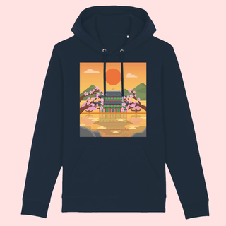 KOREAN TEMPLE HOODIE - La Bouclette