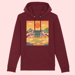 KOREAN TEMPLE HOODIE - La Bouclette