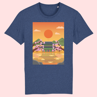 KOREAN TEMPLE TEESHIRT - La Bouclette