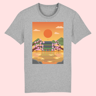 KOREAN TEMPLE TEESHIRT - La Bouclette