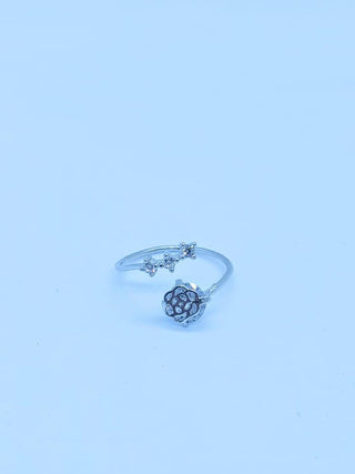 Bague rose en argent 925 - La Bouclette