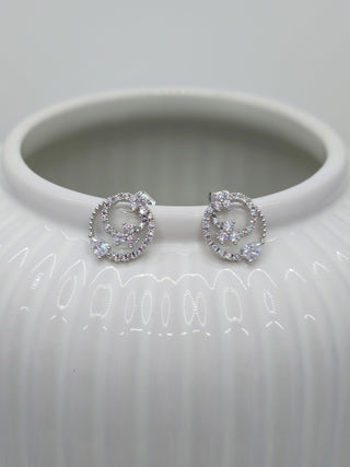 Boucles d'oreilles le diamant d'hiver - La Bouclette