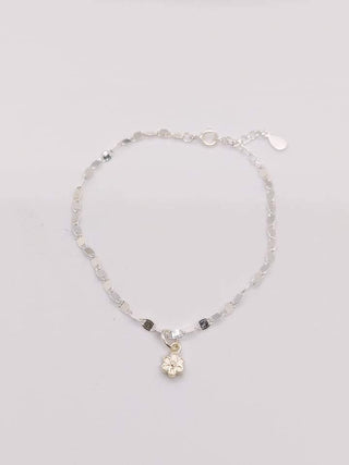 Bracelet en argent 925 petite fleur - La Bouclette