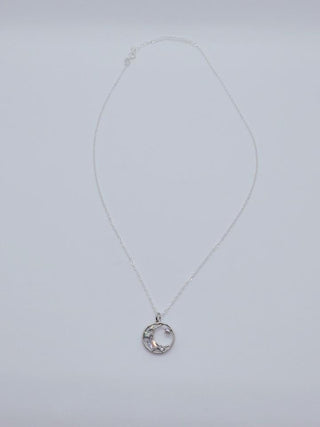 Collier argent 925 Lune - La Bouclette